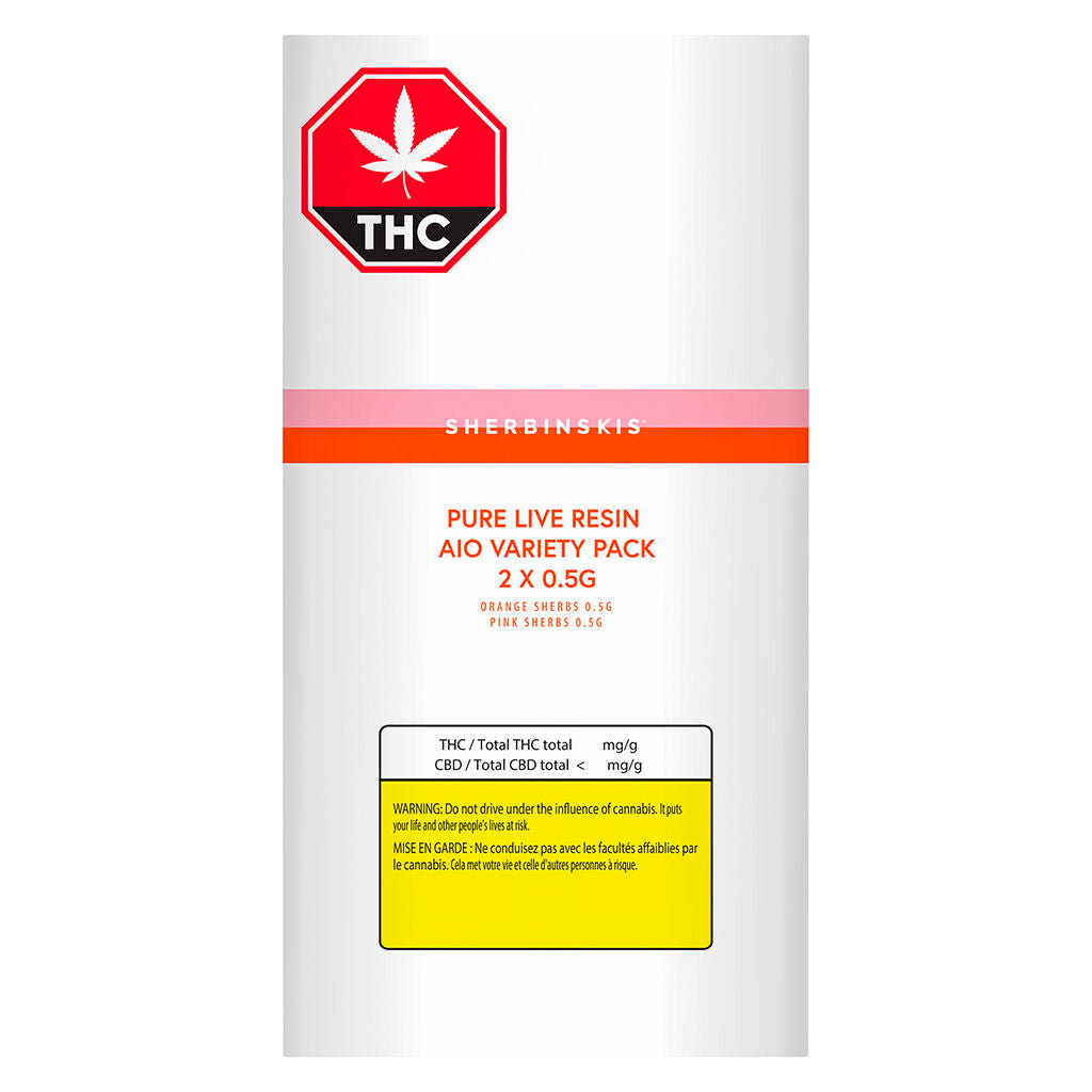 Pure Live Resin AIO Variety Pack - 