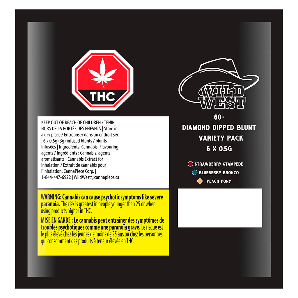 60+ Diamond Dipped Blunt Variety Pack - 