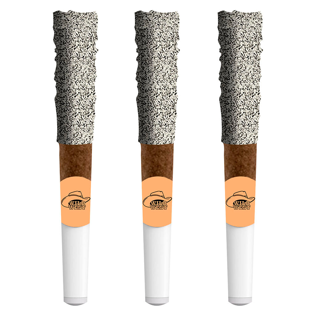 60+ Peach Pony Diamond Dipped Blunts - 