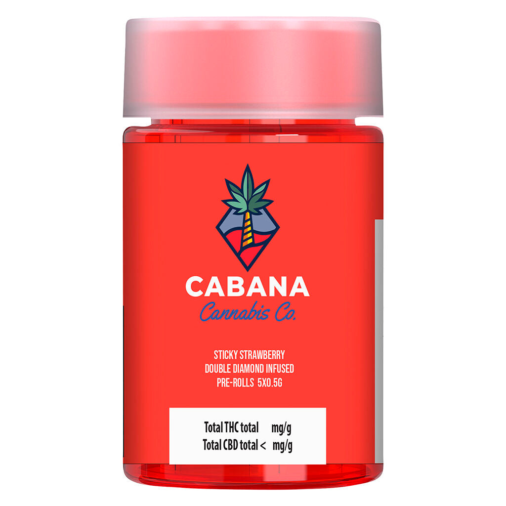 Sticky Strawberry Double Diamond Infused Pre-Roll - 