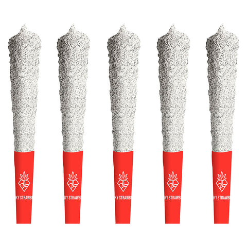 Photo Sticky Strawberry Double Diamond Infused Pre-Roll