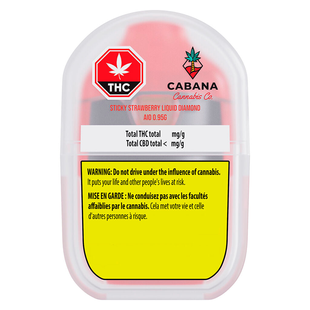 Sticky Strawberry Liquid Diamond AIO - 