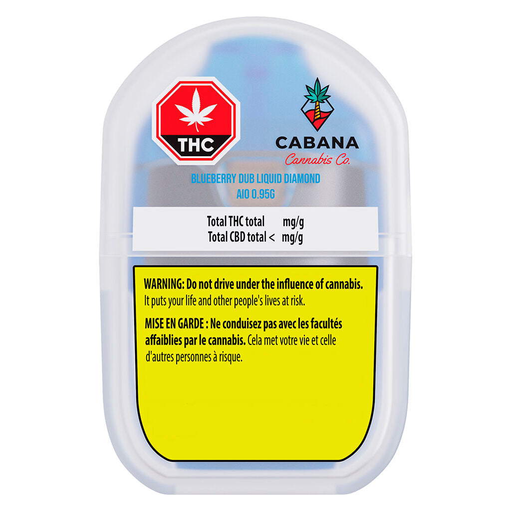 Blueberry Dub Liquid Diamond AIO - 