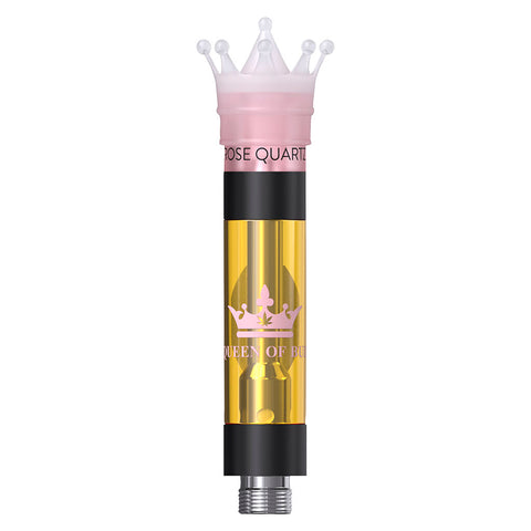 Photo Cartouche à filetage 510 aux cristaux liquides Rose Quartz