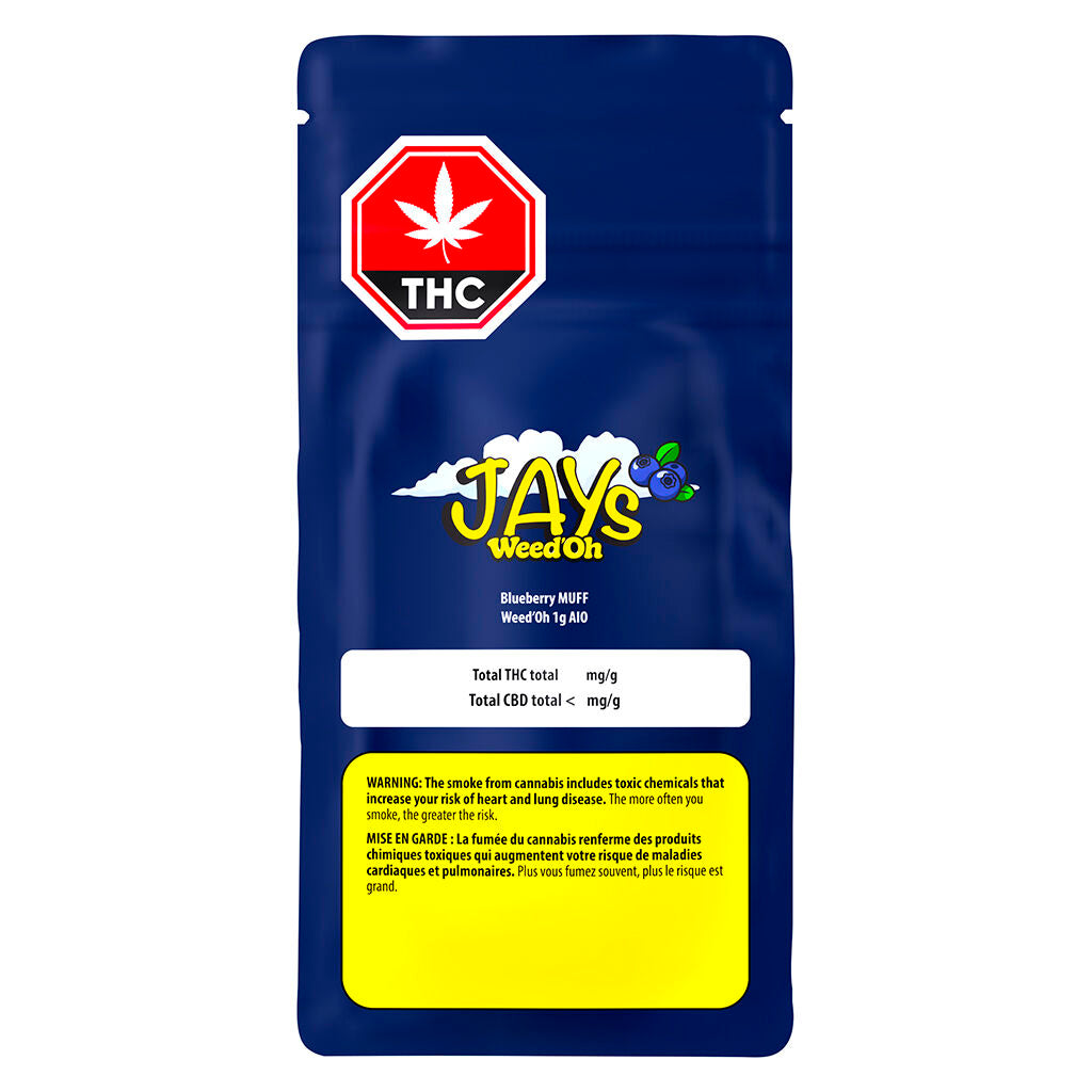 Blueberry MUFF Weed'Oh Tout-en-un