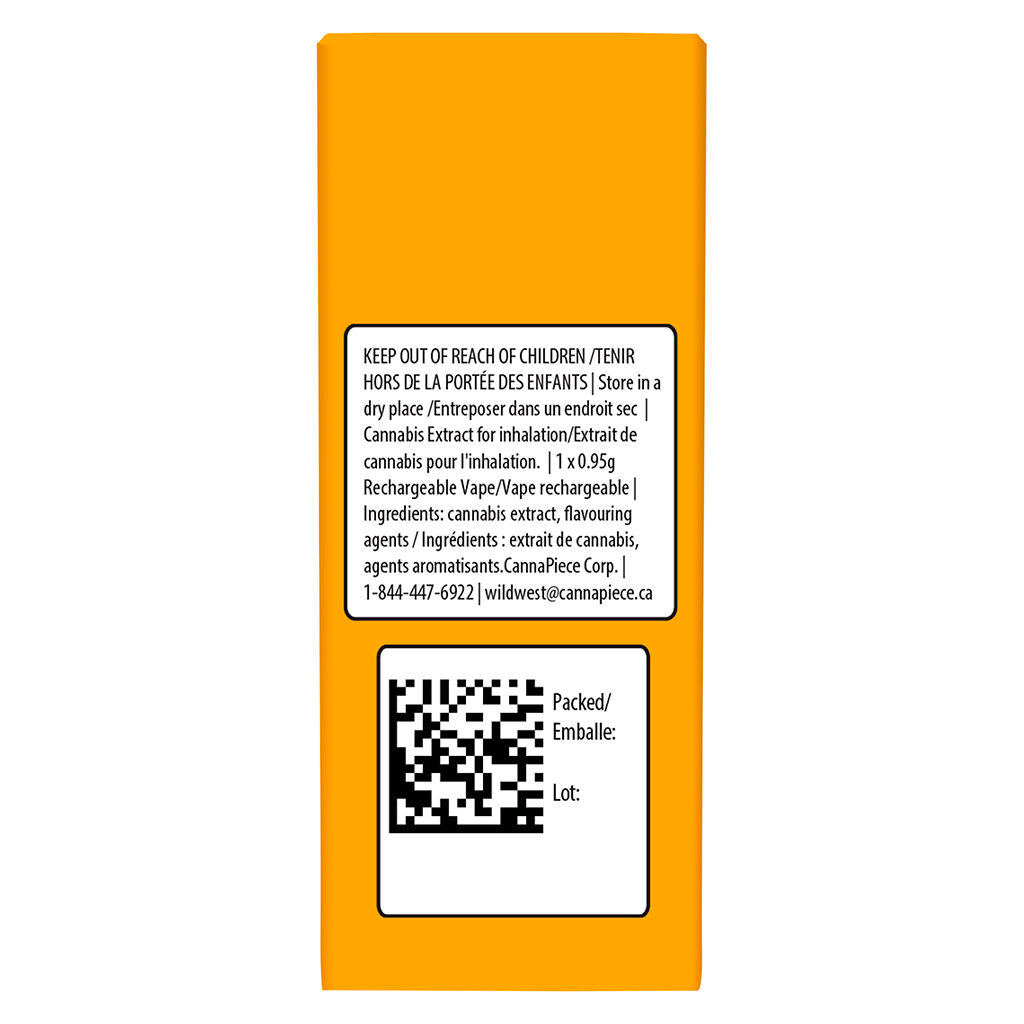 Vaporisateur rechargeable tout-en-un - 96+ Mango Maverick