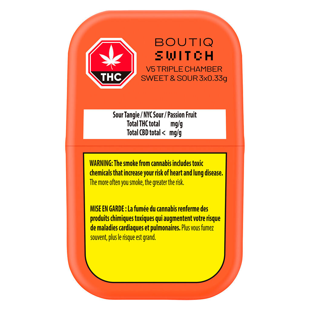 Switch V5 - Triple chambre - Sweet & Sour tout-en-un