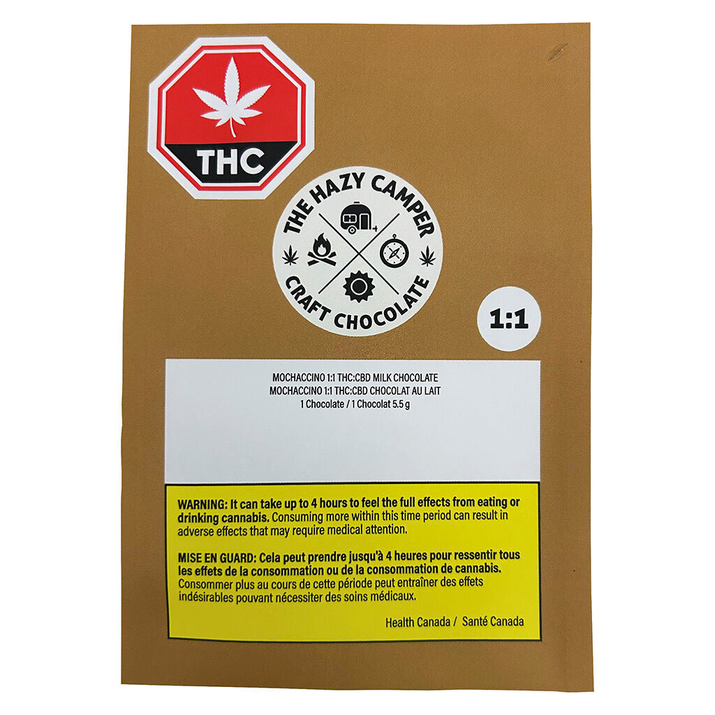 Mochaccino 1:1 THC:CBD Milk Chocolate - 
