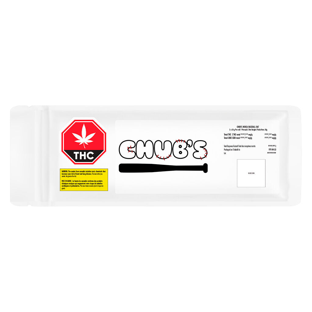 Indica Baseball Bat Pre-Roll
