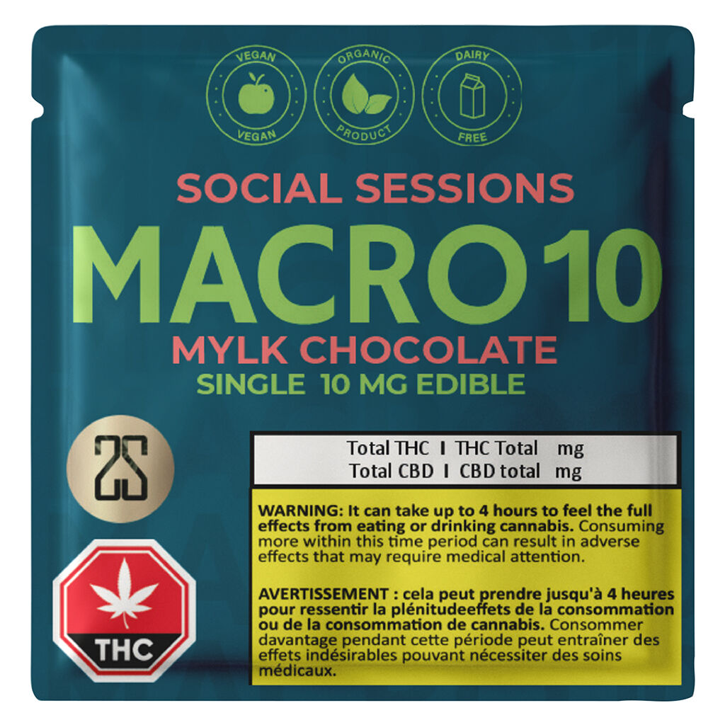 Macro 10 – Vegan “Mylk” Chocolate (Single 10)