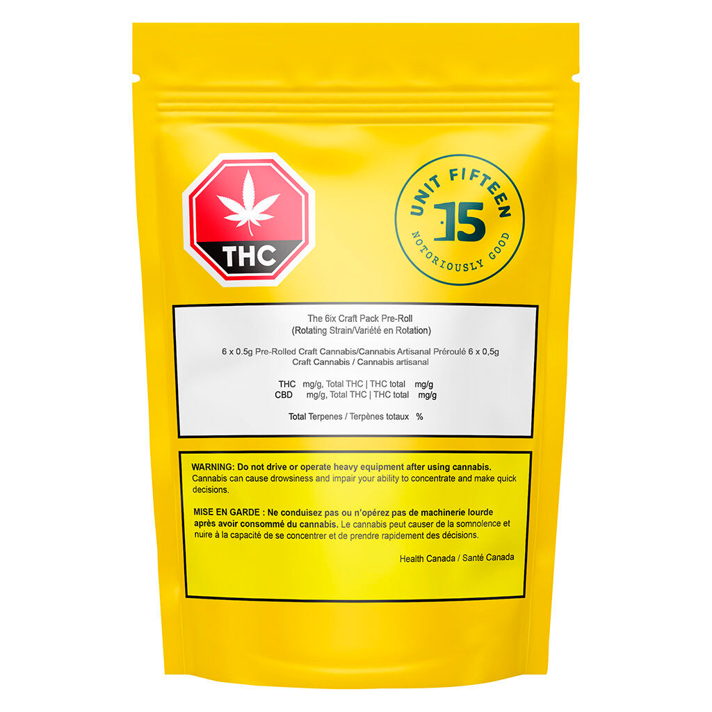 The 6ix Craft Pack Pre-Roll - 