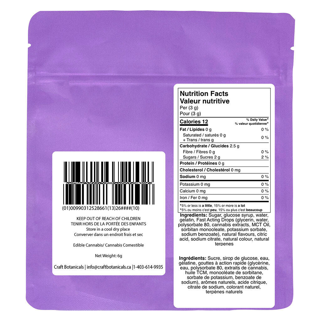 Nanobotz Berry Blitz Fast Gummies