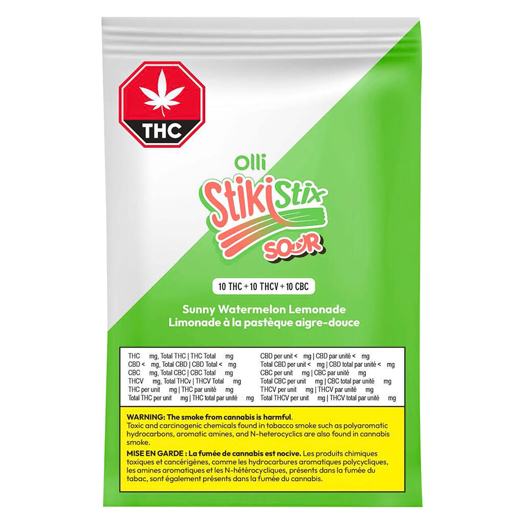 1:1:1 Sour Sunny Watermelon Lemonade THCV/CBC/THC - 