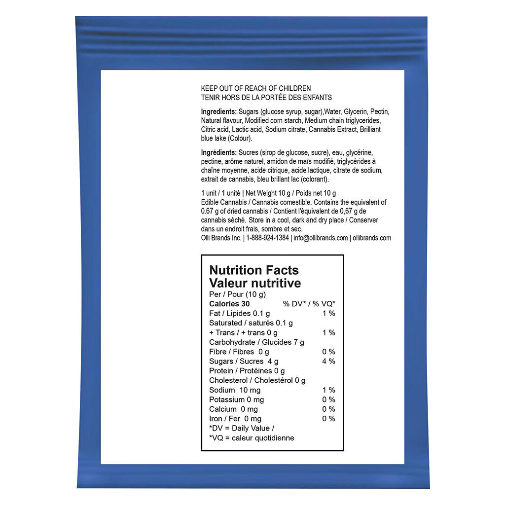 Live Rosin Sour Blueberry Blue Dream - 