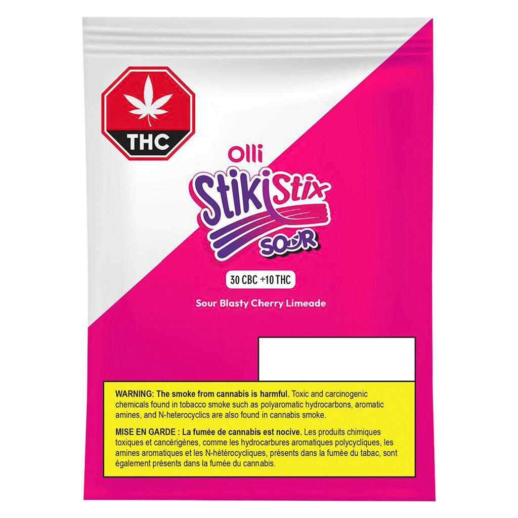StikiStix 3:1 Sour Blasty Cherry Limeade CBC/THC - 