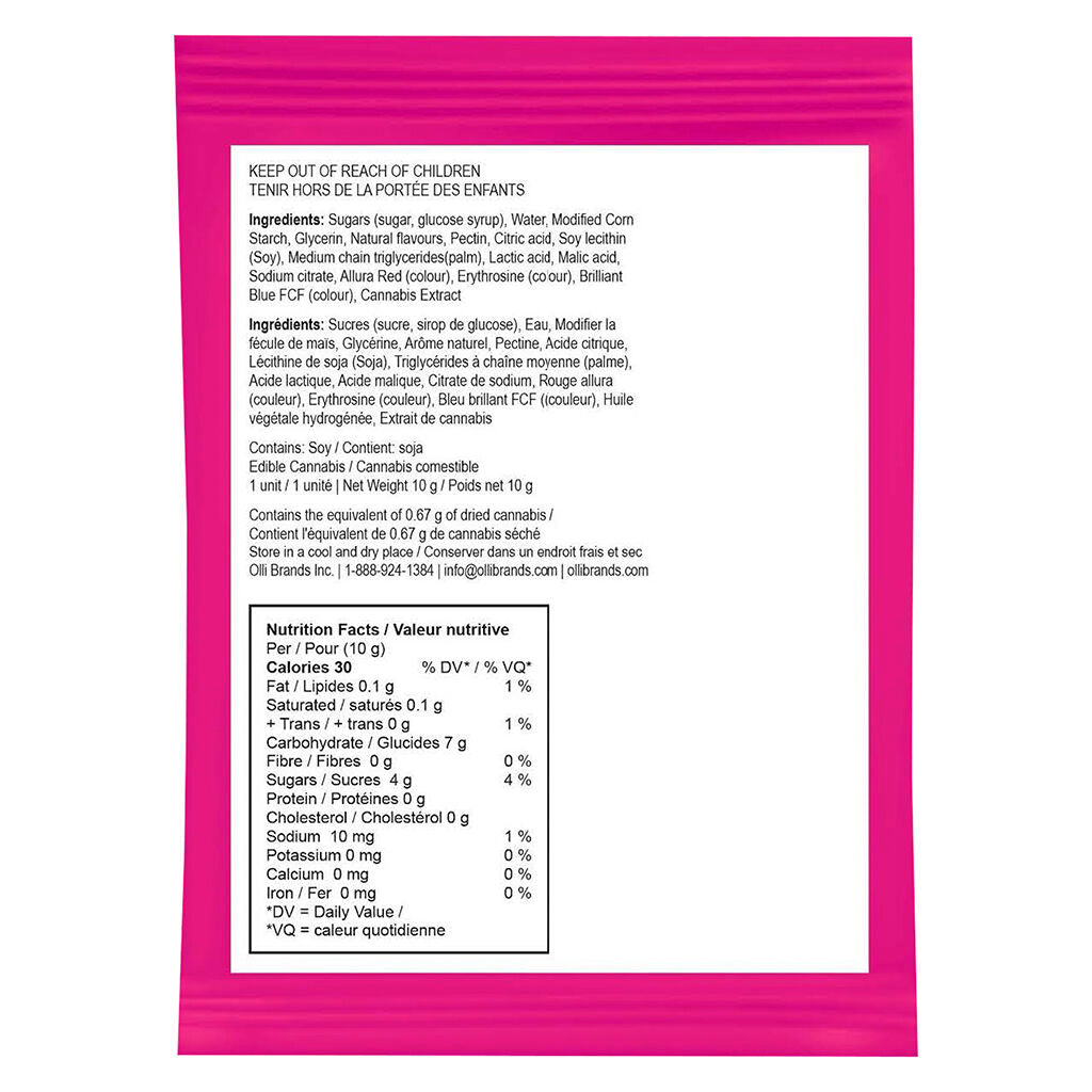 StikiStix 3:1 Sour Blasty Cherry Limeade CBC/THC - 