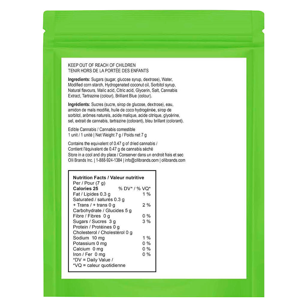 Green Watermelon 1:1:1: THCV/CBG/THC - 