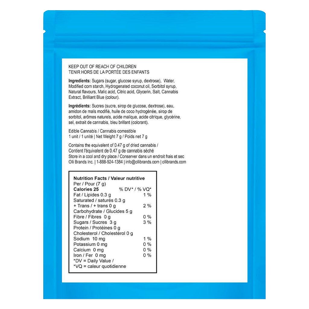 Blue Razz 30:10 CBG/THC - 