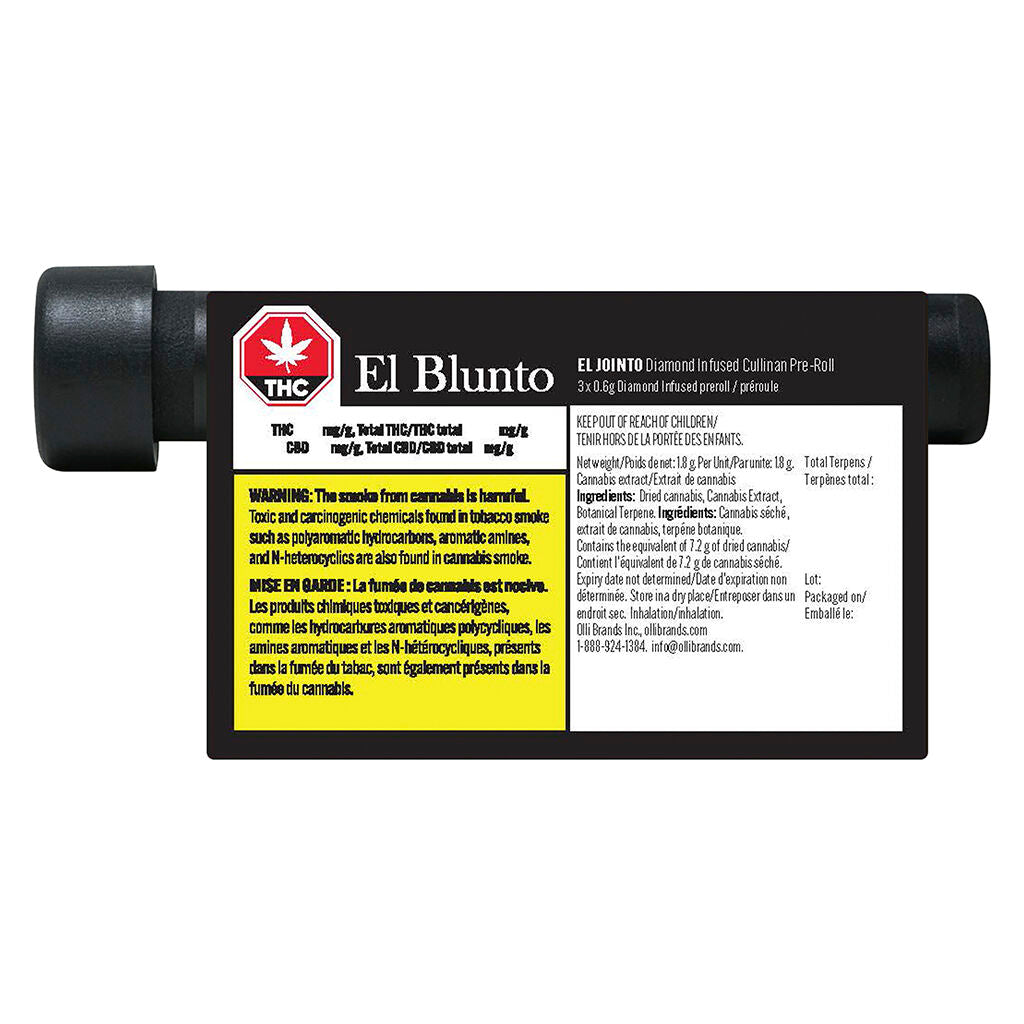 El Jointo Diamond Infused Cullinan Pre-Roll - 