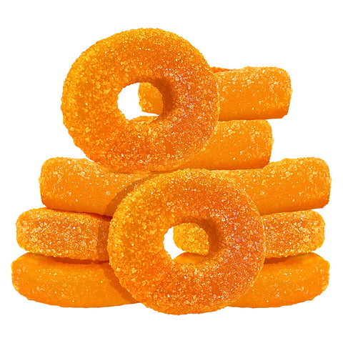 Photo 100 THC Multipack Sour Peach Gummies