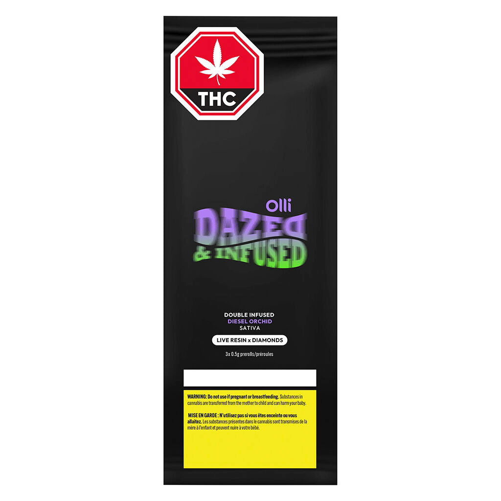 Diesel Orchid + Live Resin + Diamond Infused Pre-Roll - 
