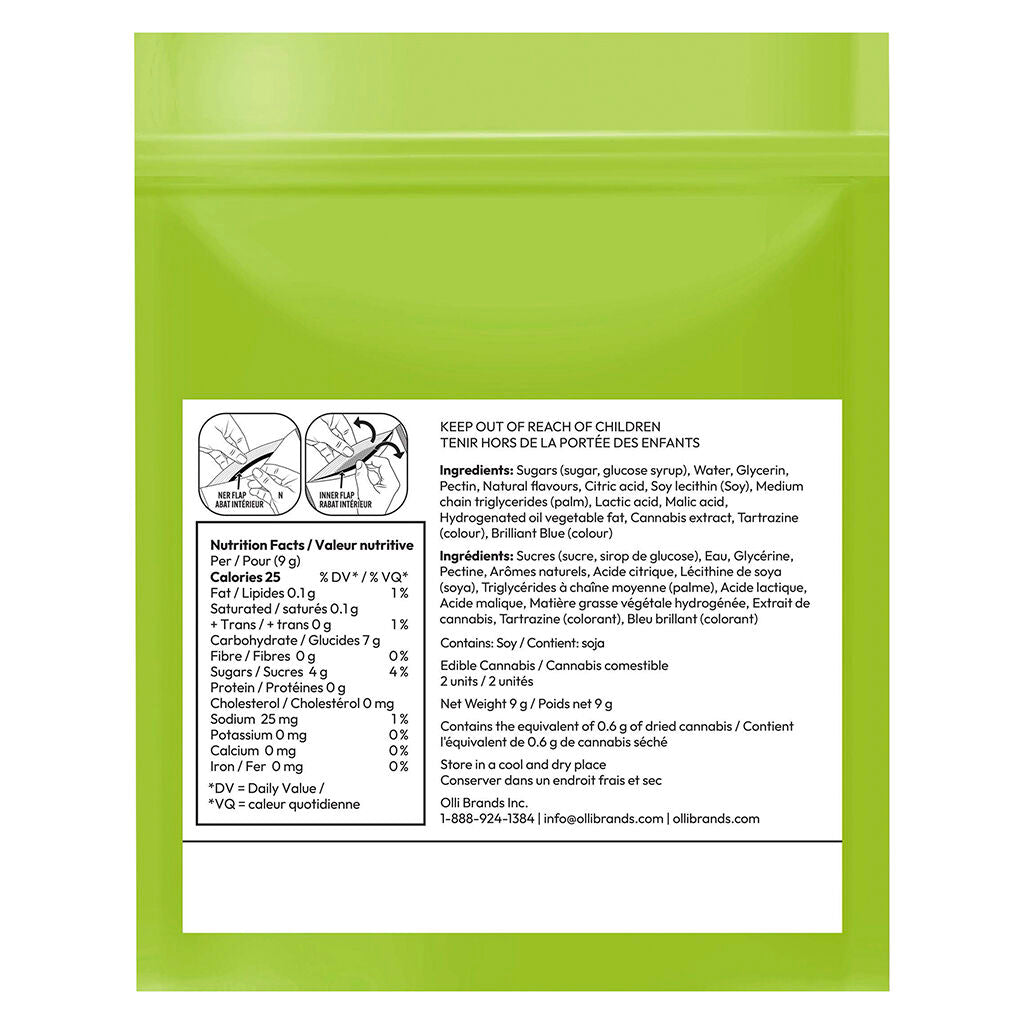 Sour Apple Gummies - 