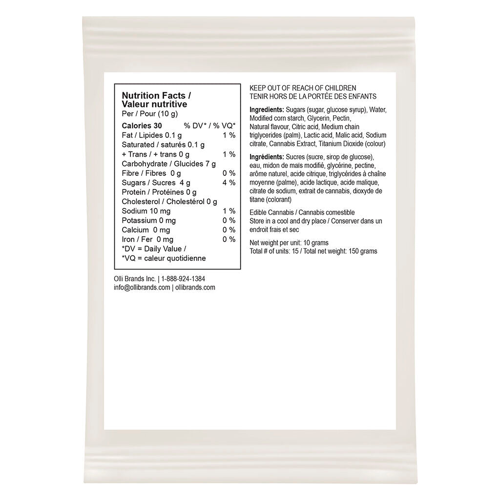 150 THC Multipack Lemonade Splash Gummies - 