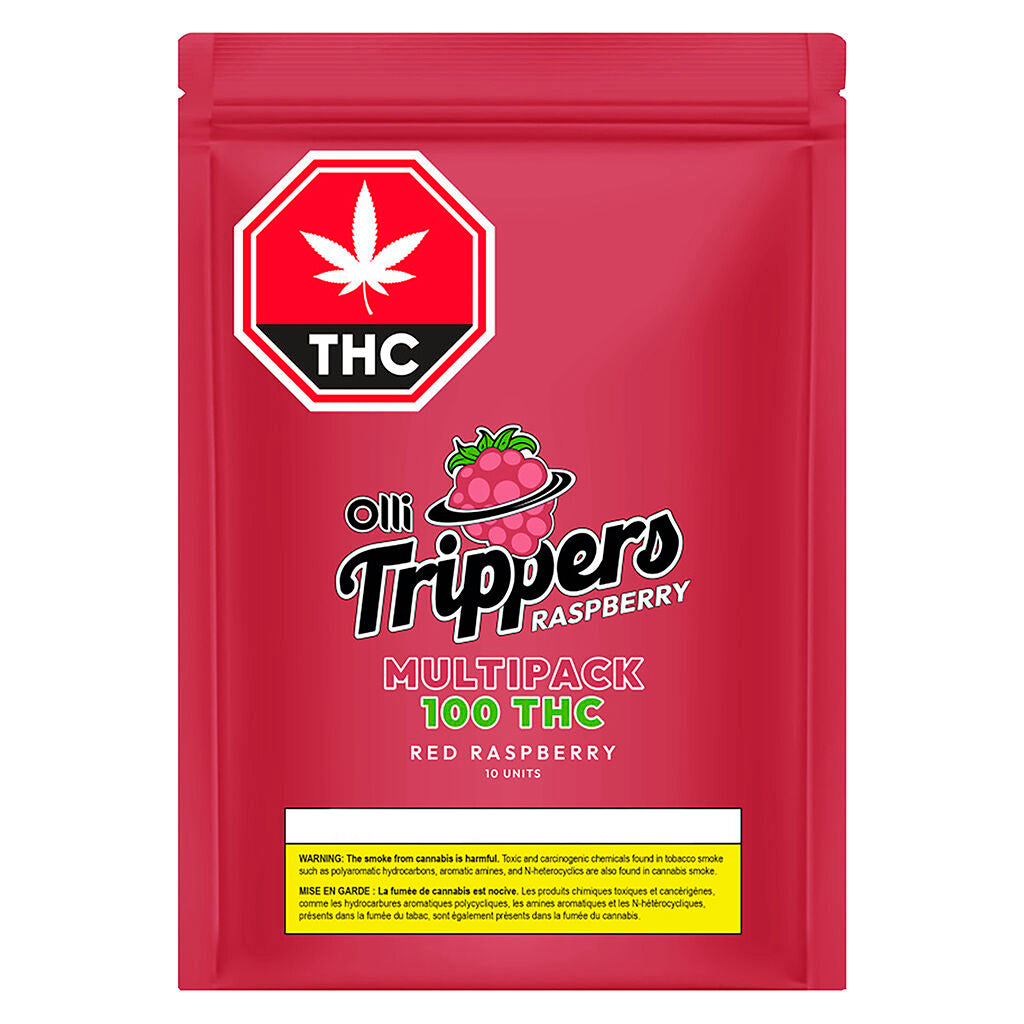 100 THC Multipack Red Raspberry Taffy - 