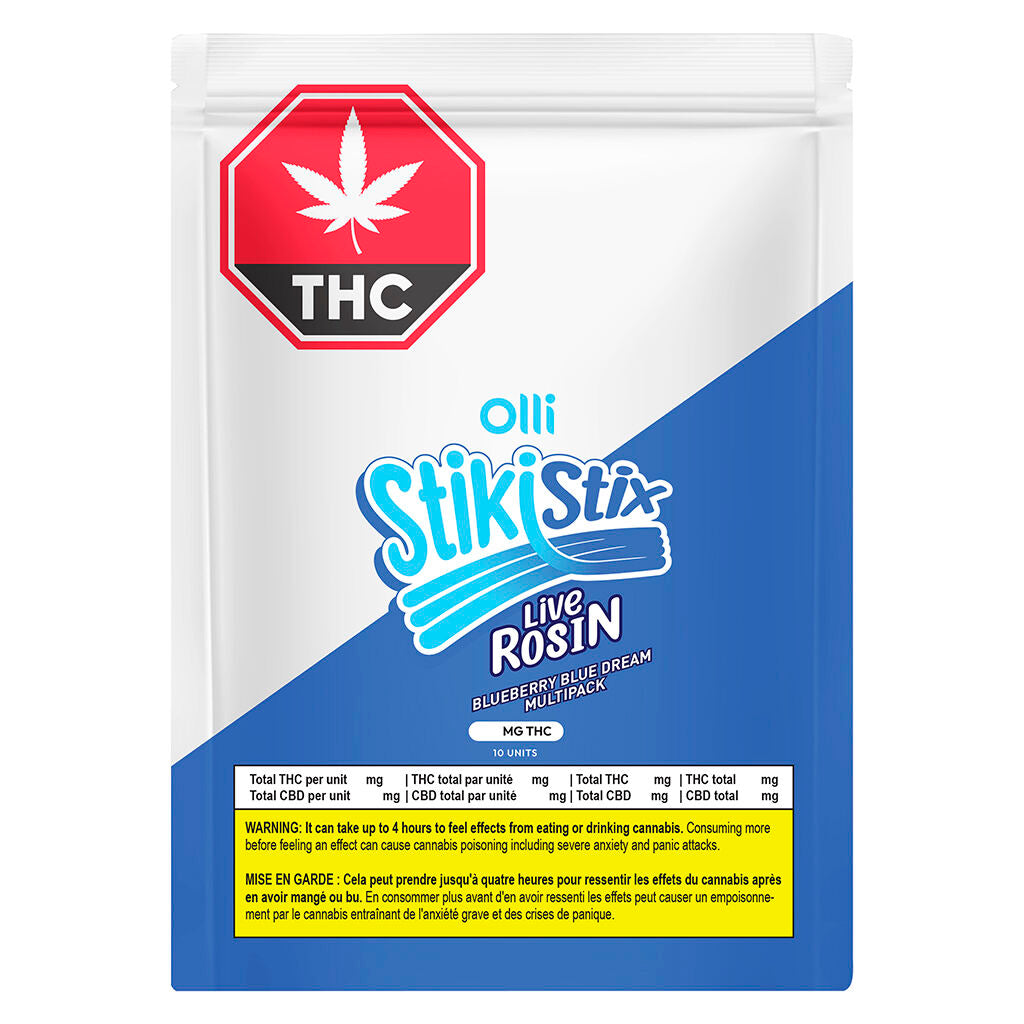 100 THC Multipack Live Rosin Sour Blueberry Blue Dream