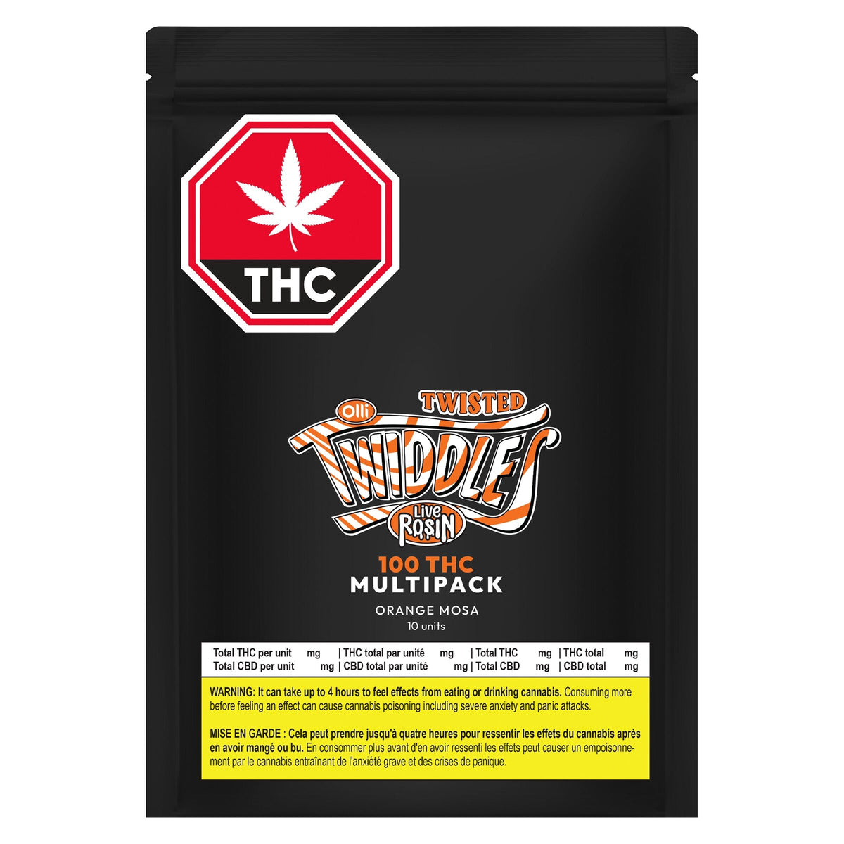 100 THC Multipack Live Rosin Twisted Orange Mosa | Ontario Cannabis Store