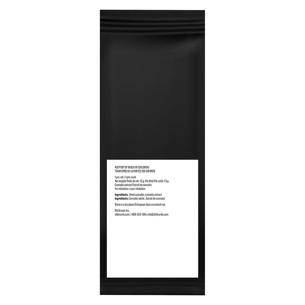 Préroulé doublement infusé aux diamants + Black