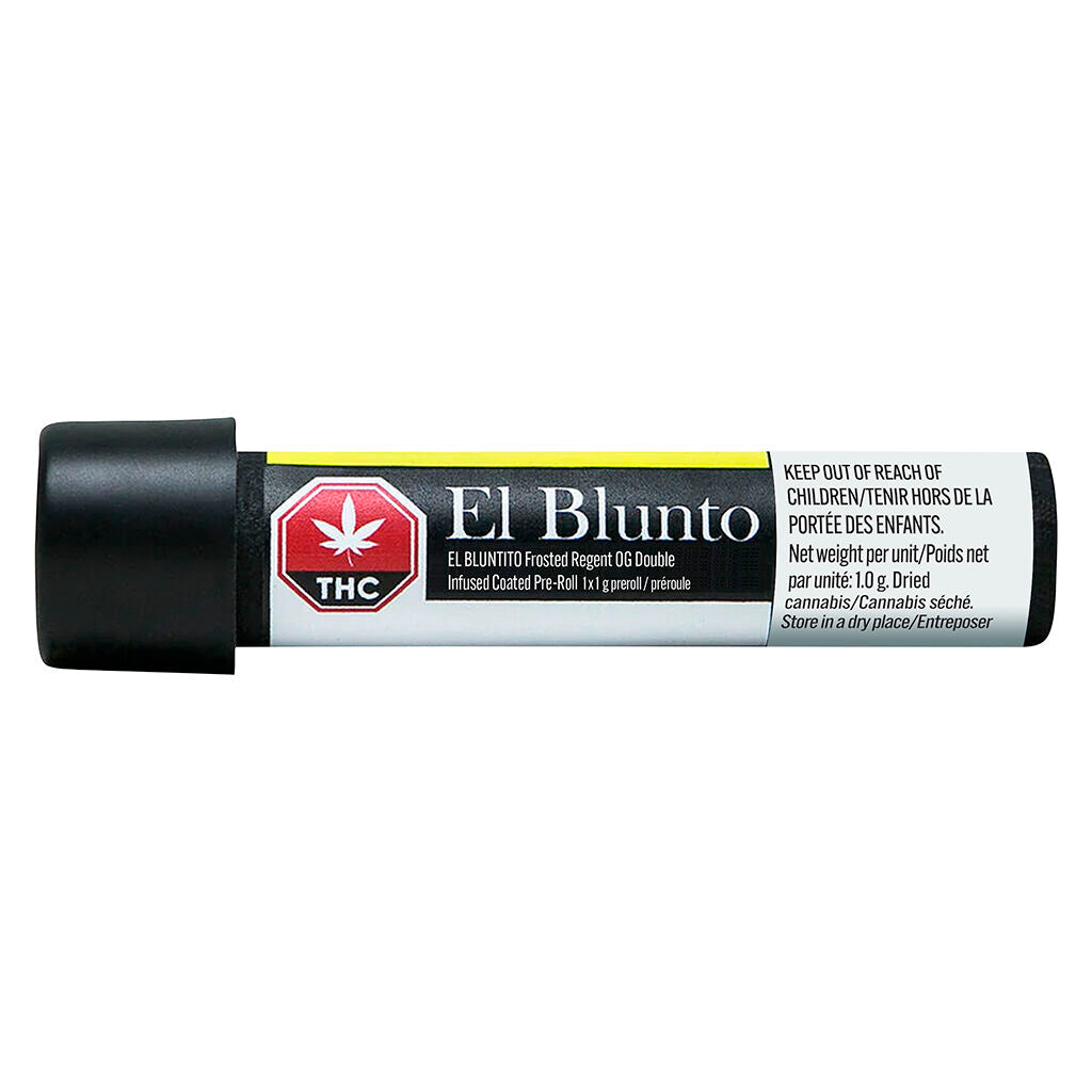 Préroulé infusé et enrobé Frosted Regent OG d'El Bluntito