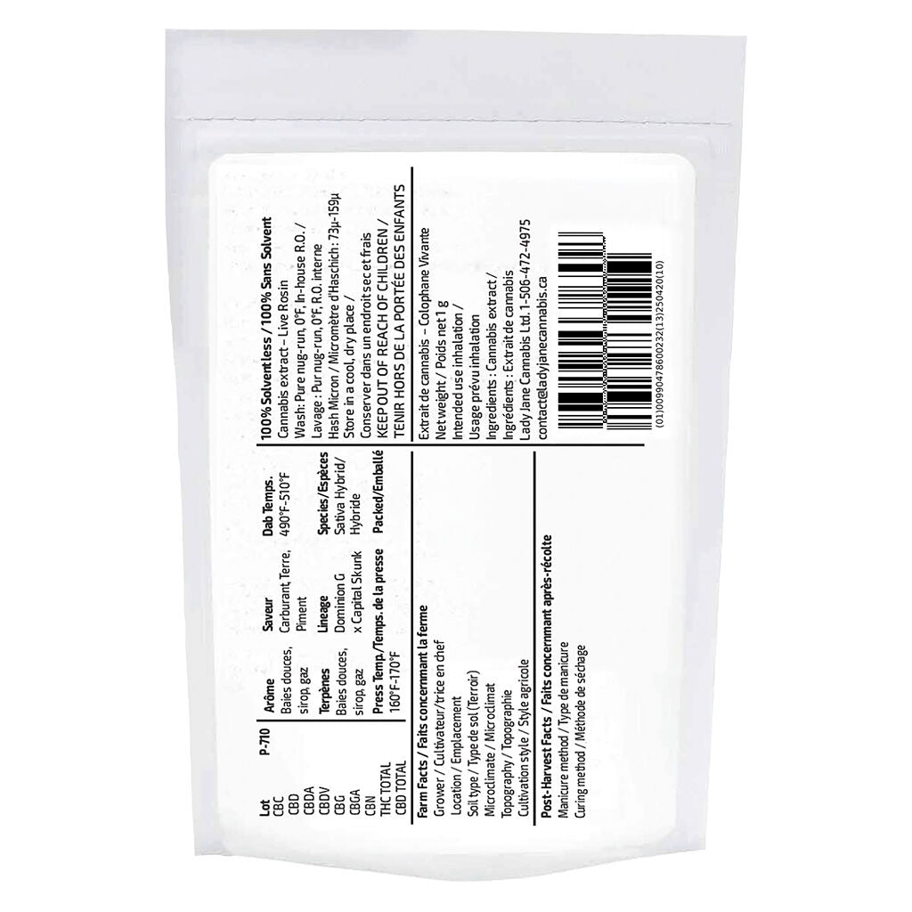 Signature Live Rosin She-Ra 73μ-159μ - 