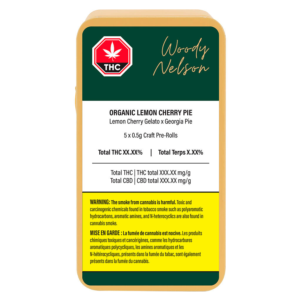 Organic Lemon Cherry Pie Craft Pre-Roll - 