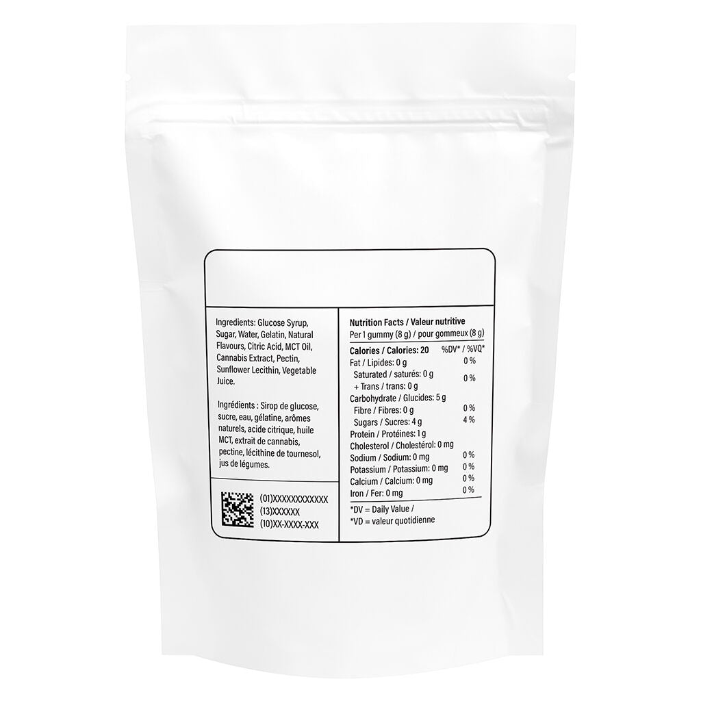 Pineapple Papaya Lychee 5:1 Live Rosin Gummies - 