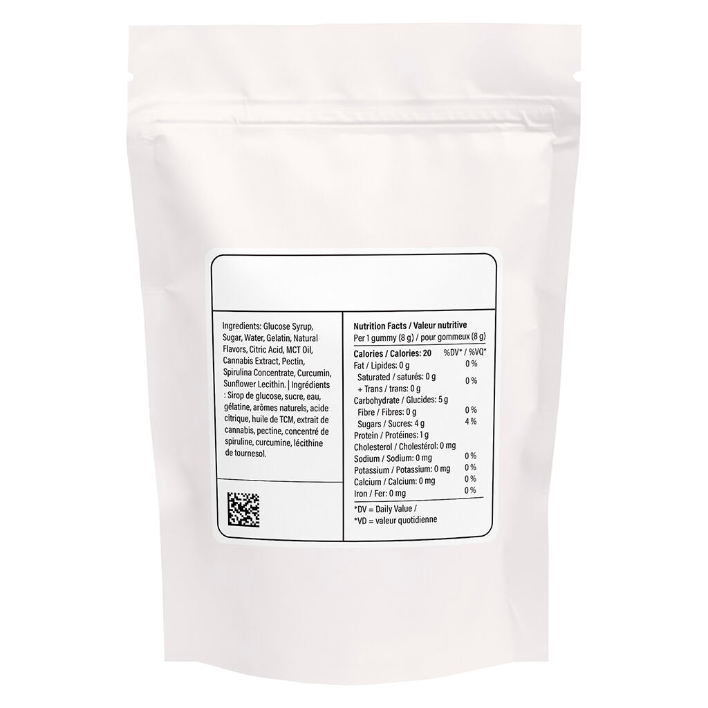 Kiwi Melon Apple 1:1:1 Live Rosin Gummies - 