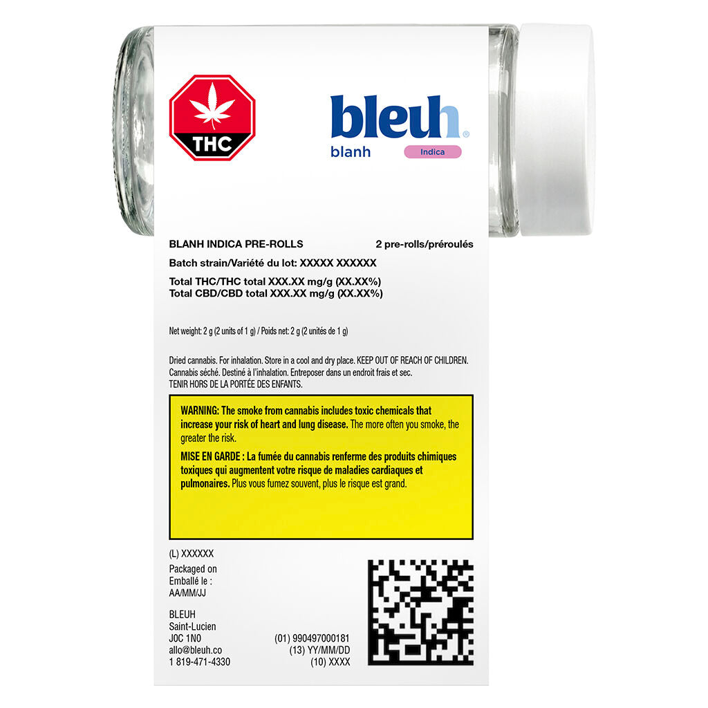 Préroulé Blanh Indica