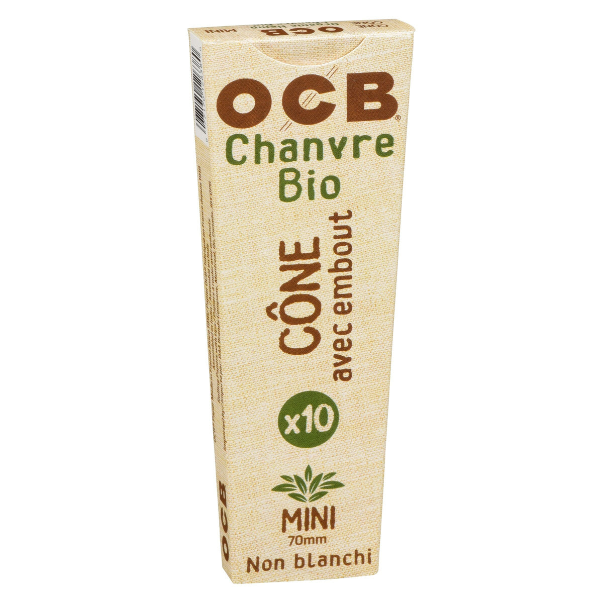 OCB Organic Hemp Cone Mini (70mm)