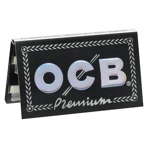 Premium Black Double Rolling Papers Photo