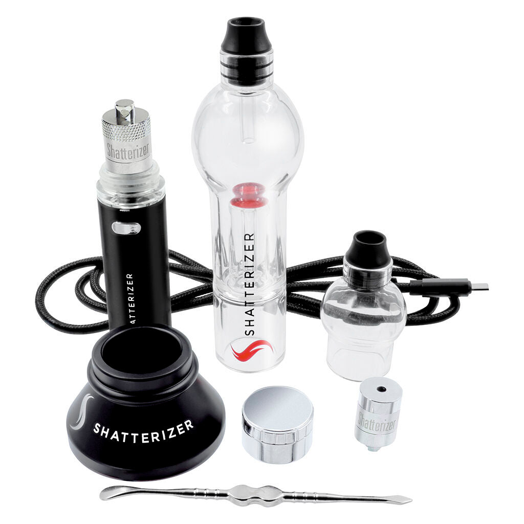 Shatterizer Bubbler Concentrate Vaporizer - 