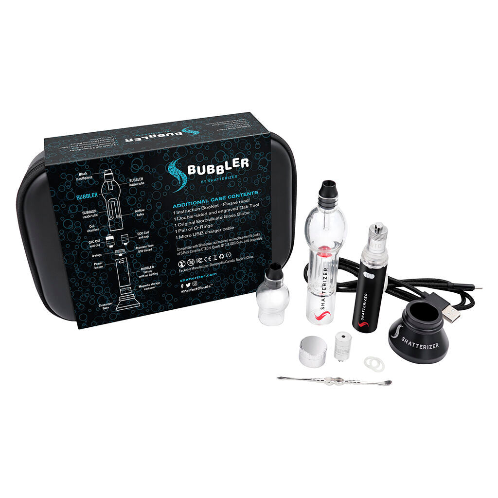Shatterizer Bubbler Concentrate Vaporizer - 