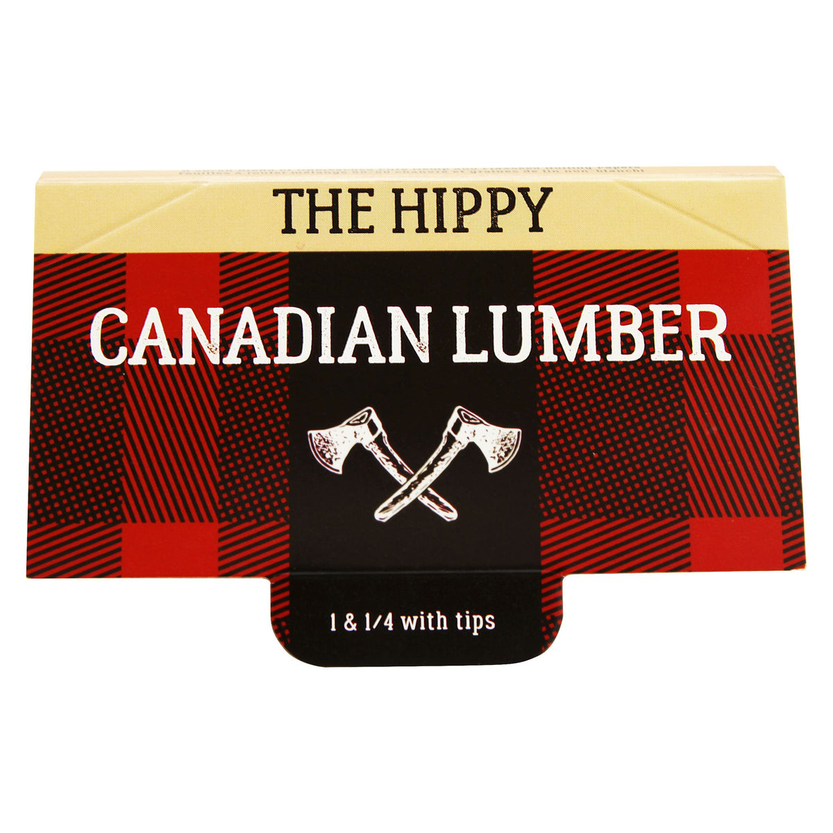 Hippy Unbleached Hemp & Flax Rolling Papers with Tips