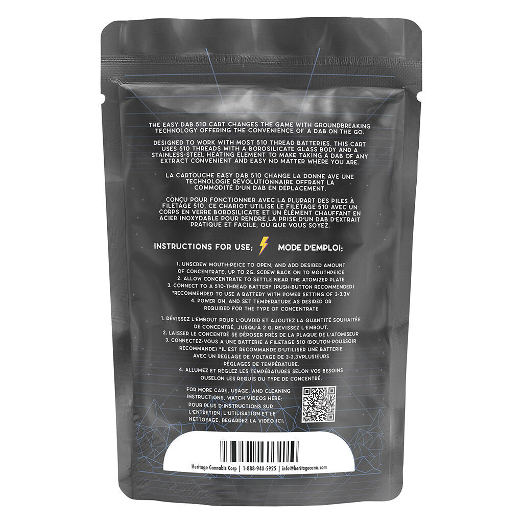 Easy Dab Refillable 510 Cartridge - 