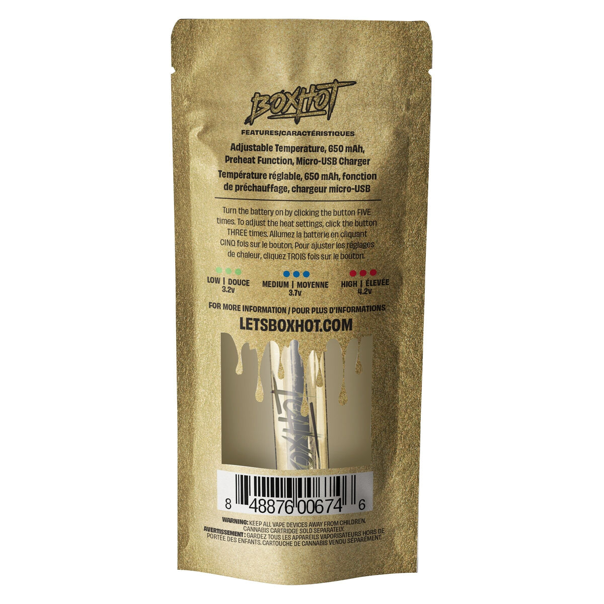 Glow Sticks 510 Vape Battery