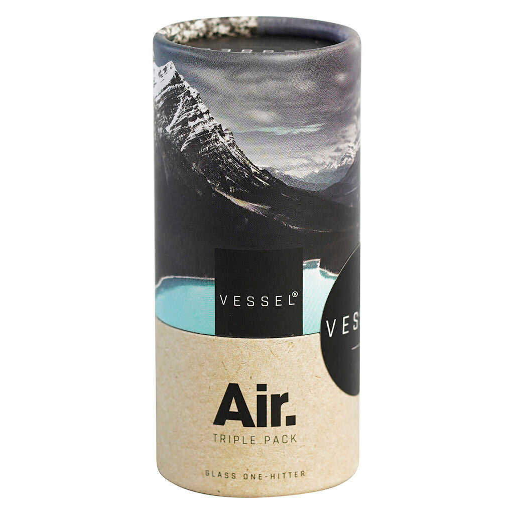 Air Triple Pack Glass One-Hitter - 