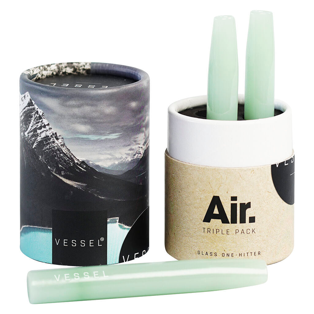 Air Triple Pack Glass One-Hitter - 