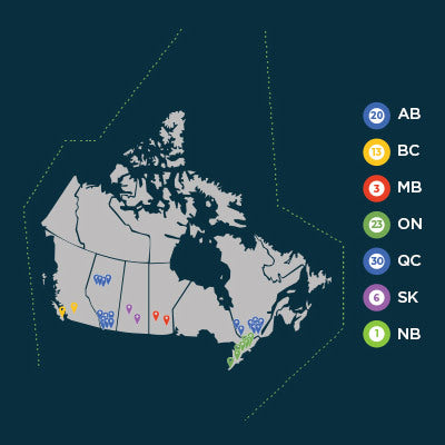 Supporting Canadian growers coast to coast