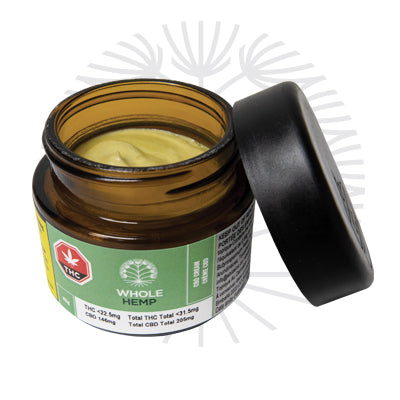 Luxurious CBD cream made with shea butter