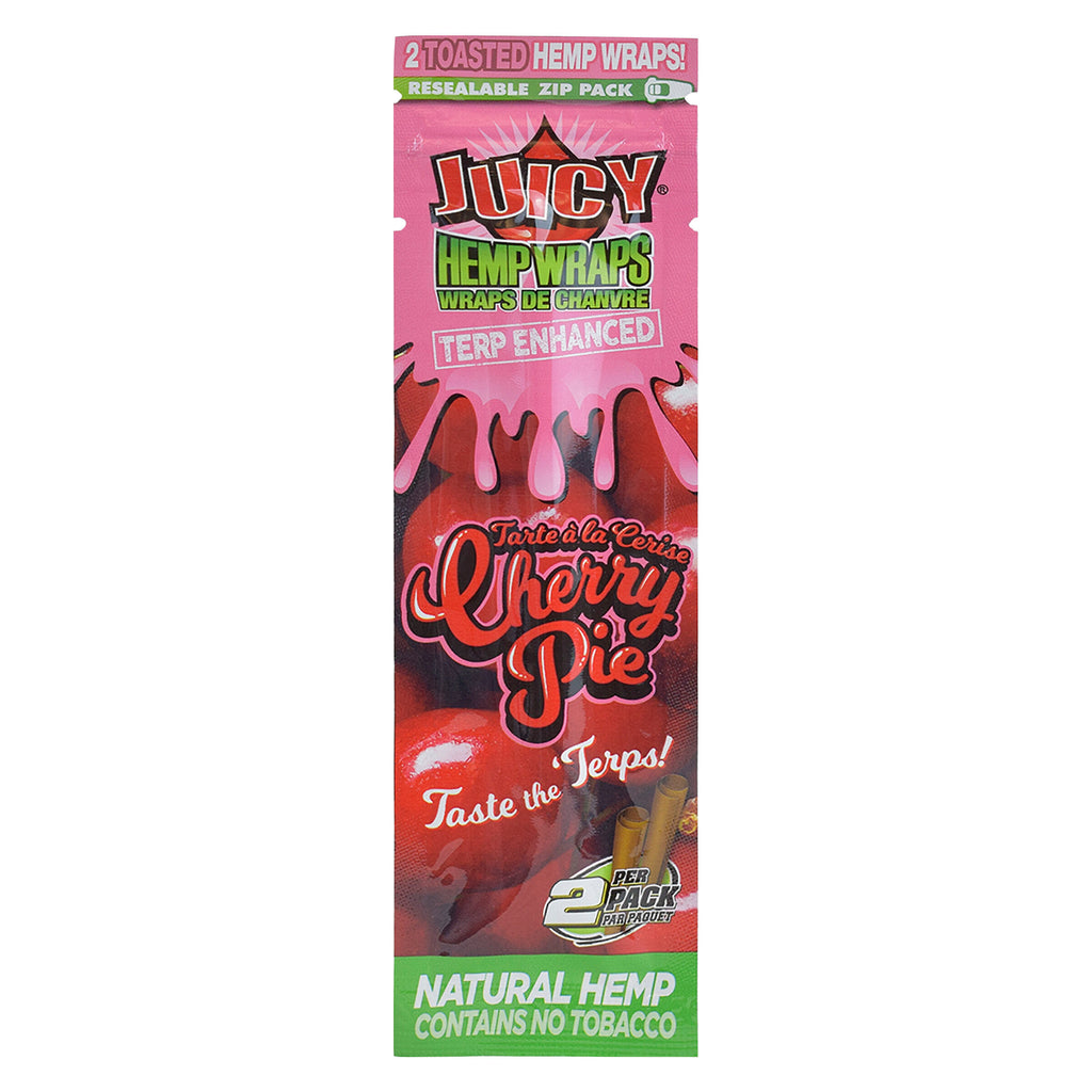 Terp-Enhanced Cherry Pie Hemp Wraps - 
