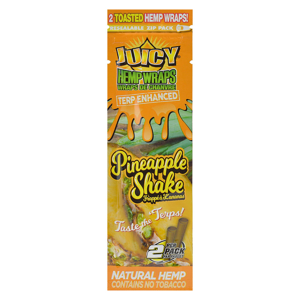 Terp-Enhanced Pineapple Shake Hemp Wraps - 